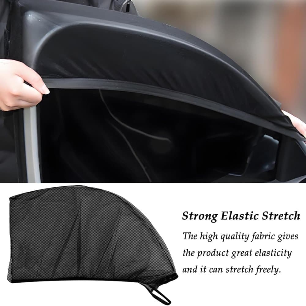 Car sunshade mosquito net 2 pack — view 3