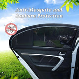 Car sunshade mosquito net 2 pack — view 7