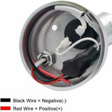 2-pack 12V LED spot reading lights silver — view 5