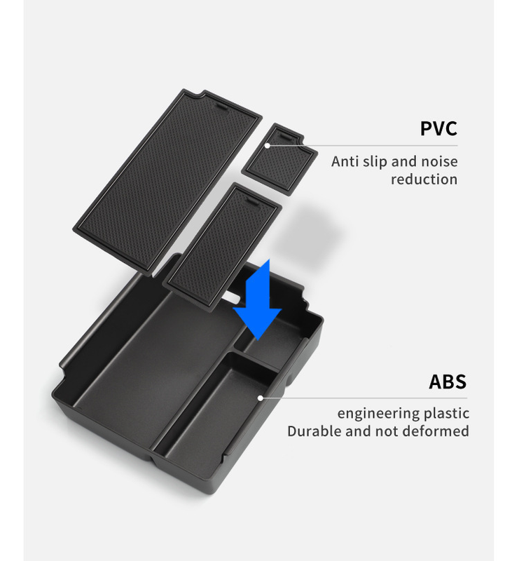 ABS armrest storage tray for BYD Shark — view 6