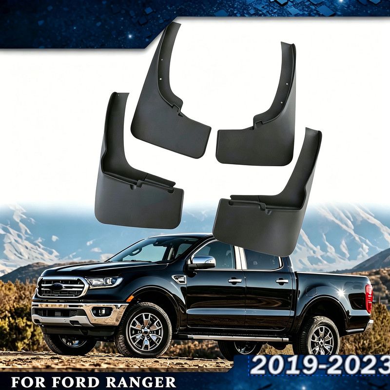 Custom mud flaps for Ford Ranger 2018-2022 — view 2