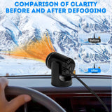 12V 150W 2-in-1 car heater and defroster — view 4