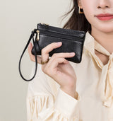 PU leather car key case wallet — view 3