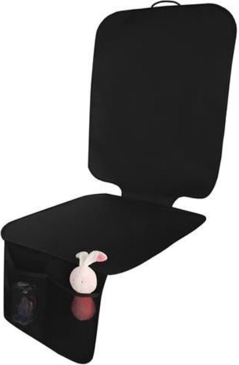 Car child seat protector black — view 2