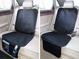 Car child seat protector black — view 3