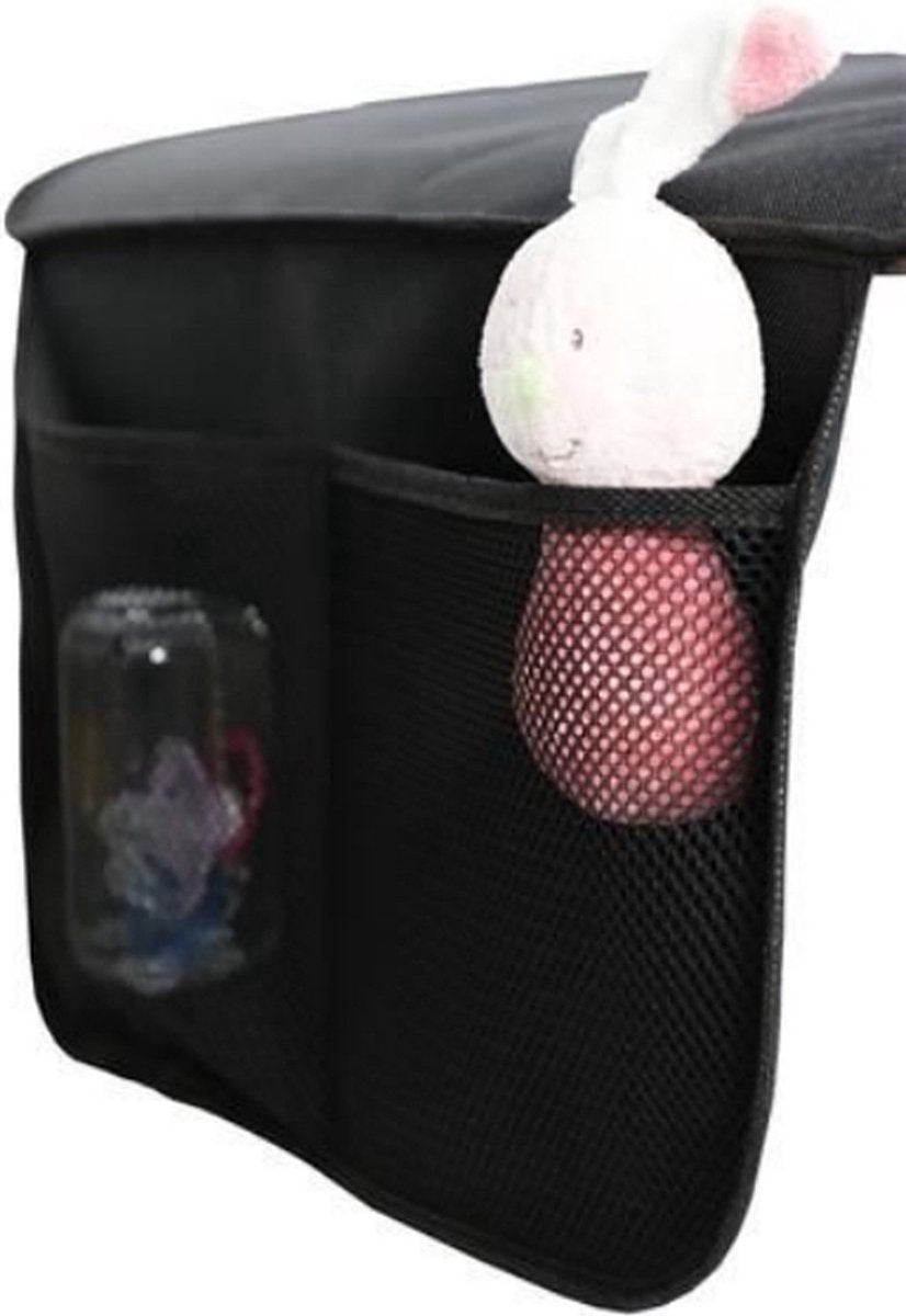 Car child seat protector black — view 6