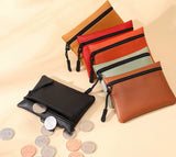 PU leather car key case green — view 6