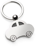 Metal car keychain silver — view 2