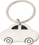 Metal car keychain silver — view 6