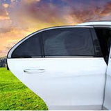 Car rear window sunshade black 2 pieces — view 6