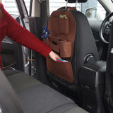 Car seat organiser for children brown — view 3