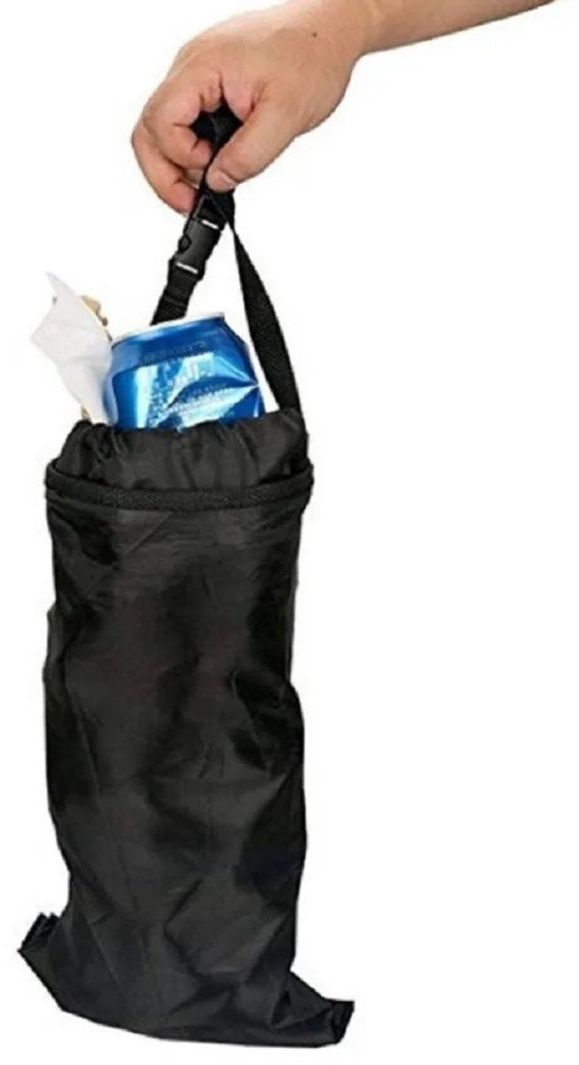 Mountable car headrest waste bag — view 4
