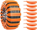 Car tyre snow chain cable ties 8 pack — view 2