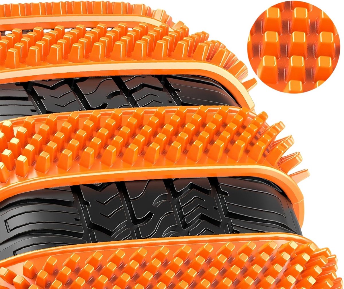 Car tyre snow chain cable ties 8 pack — view 5