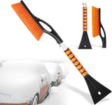 2-in-1 snow brush ice scraper 27 inch — view 2