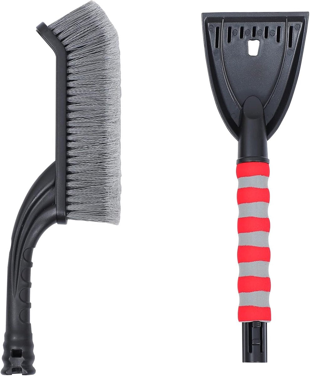 2-in-1 car snow brush ice scraper 25 inch — view 2