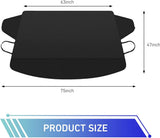 Car windscreen protection cover 600D Oxford — view 6