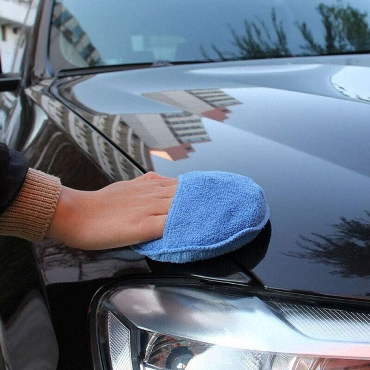 Car polishing foam applicator pads 125mm 6 pack — view 5