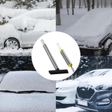 Car ice scraper with handle 2 pieces — view 3