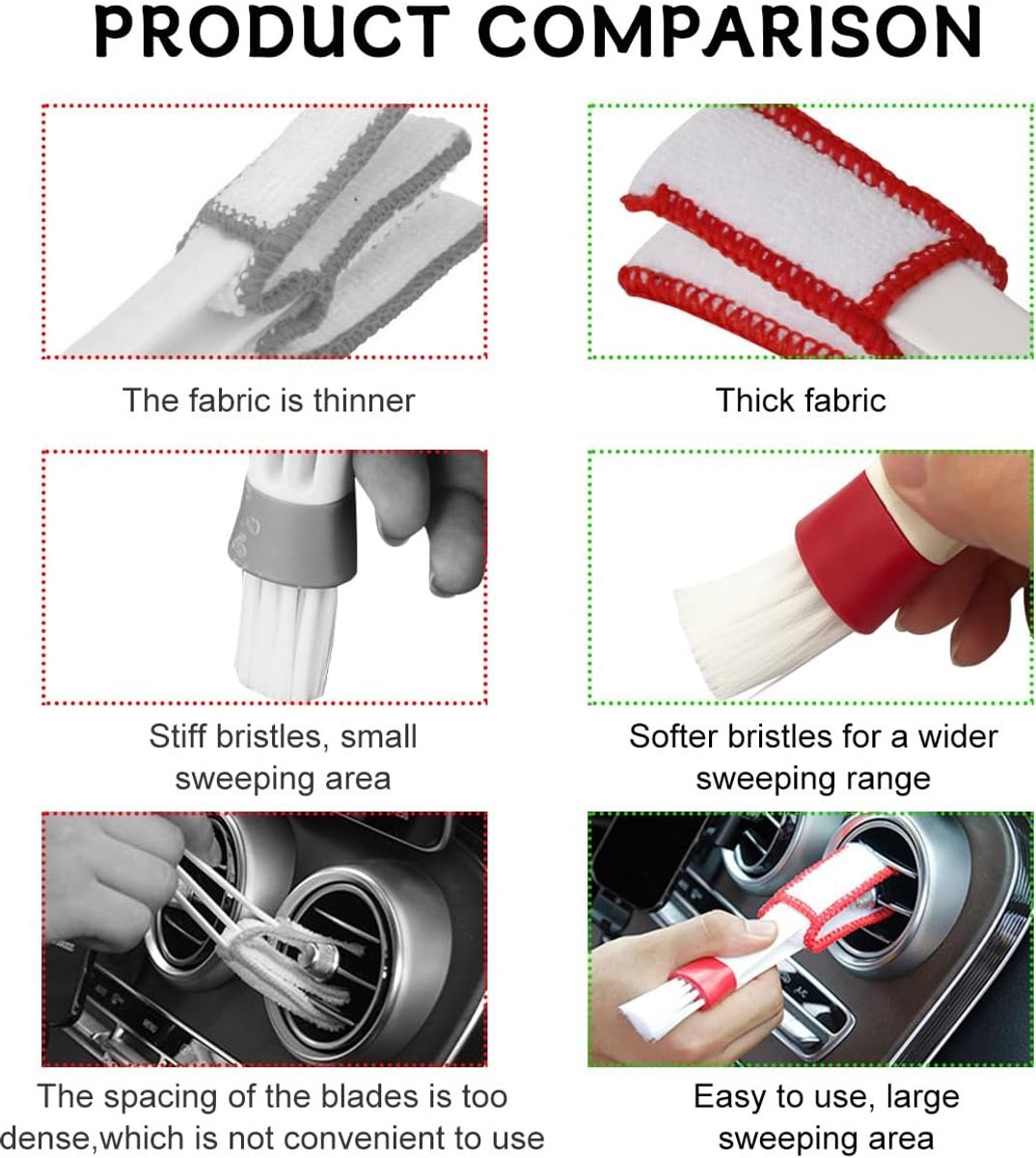 Blind cleaner ventilation dust brush 2 pieces — view 5