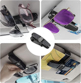 Universal car glasses clip holder 2 pieces — view 6