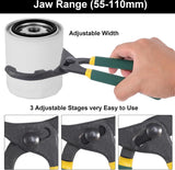 10 inch self-clamping oil filter pliers — view 5