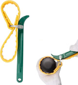 Strap oil filter wrench green — view 2