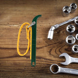 Strap oil filter wrench green — view 3