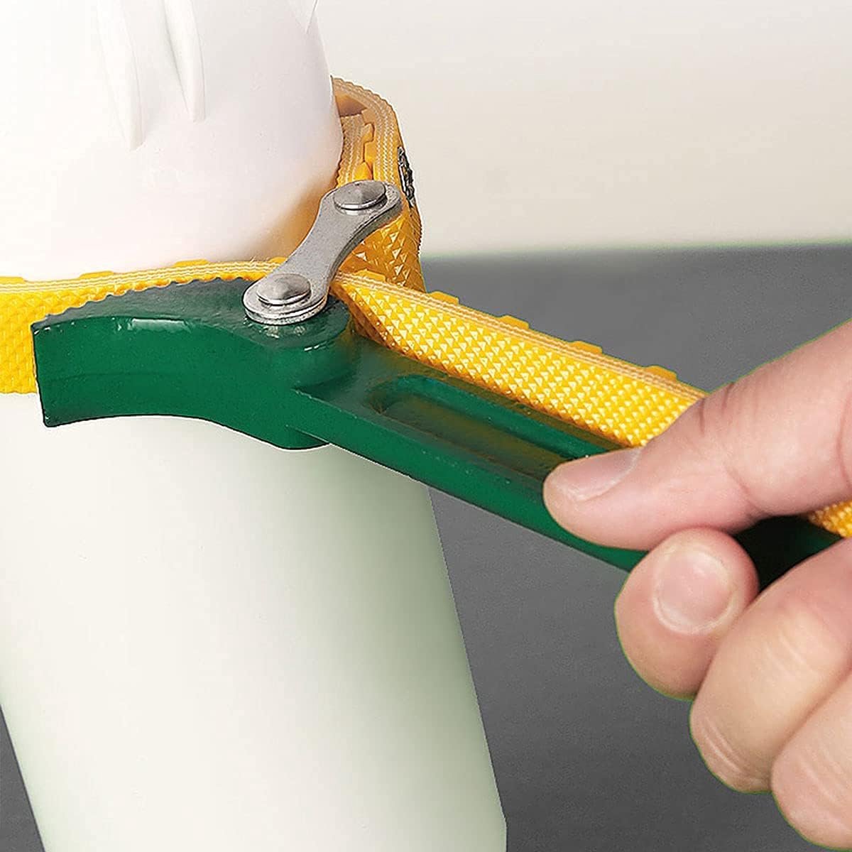 Strap oil filter wrench green — view 5