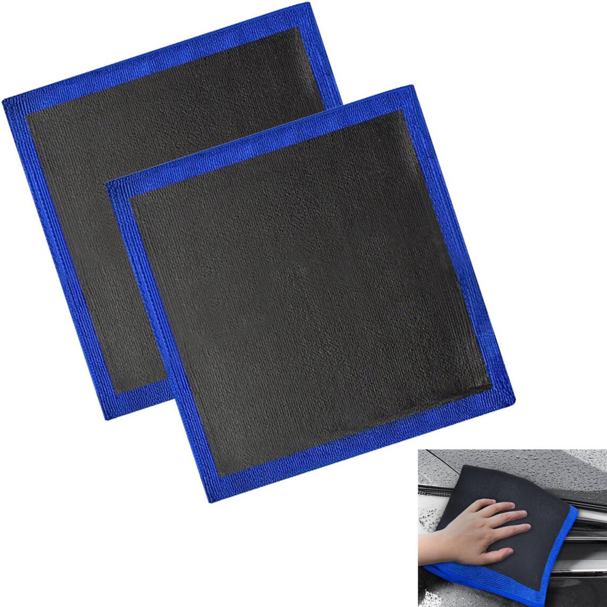 Car clay cloth detailing towel 2 pieces — view 2