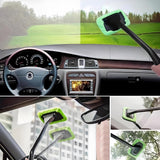 Car window squeegee with reusable towels — view 4