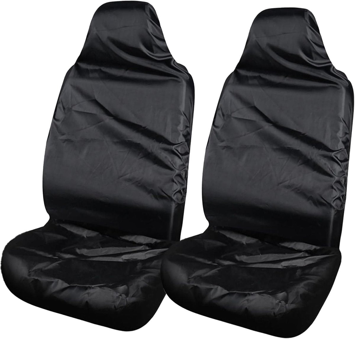 Universal car seat covers black 2 pack — view 2