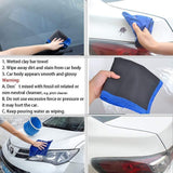 Car clay cloth detailing towel blue — view 7