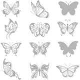 Anti-collision butterfly window stickers 36 pack — view 2