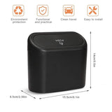 2 pack waterproof car bin with lid — view 4