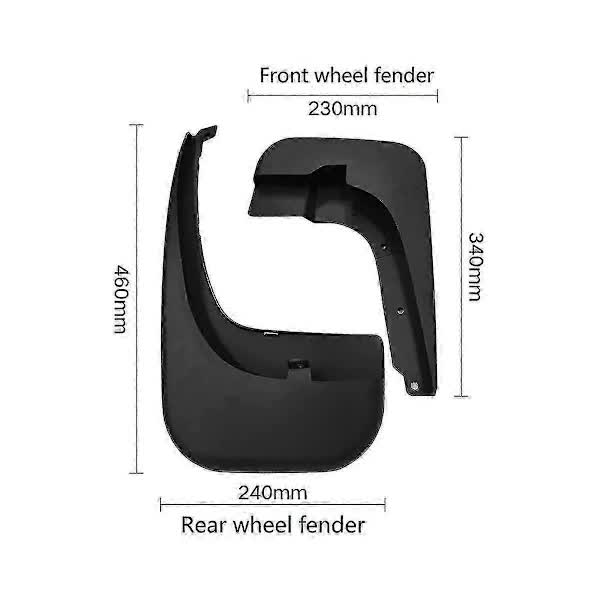 Vito V-Class W447 2016-2021 mudguards — view 5