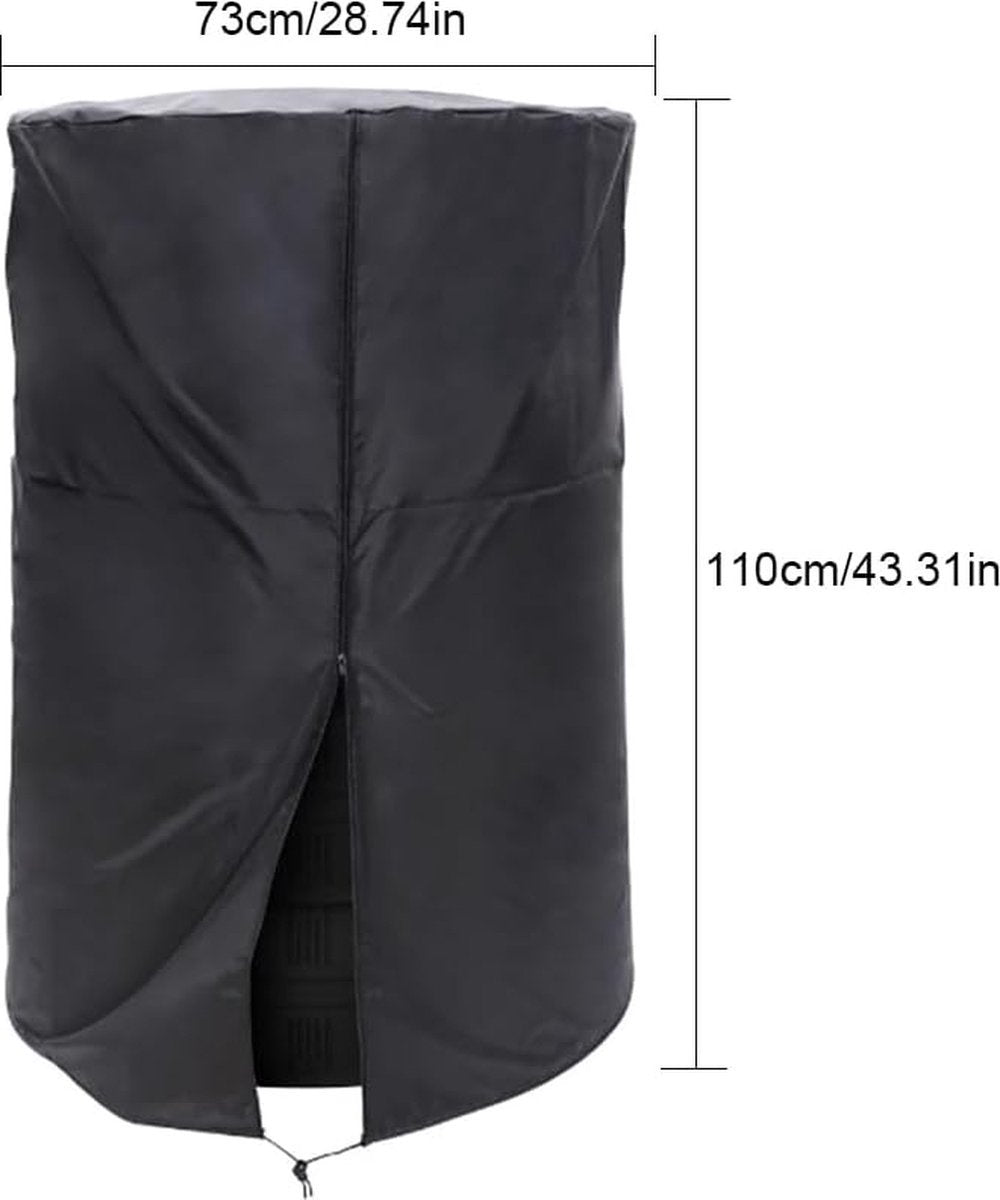 Car tyre storage bag waterproof black — view 6