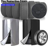 Car tyre storage bag waterproof black — view 11