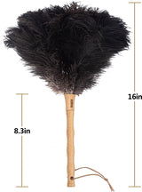 Ostrich feather car duster brown 40cm — view 5
