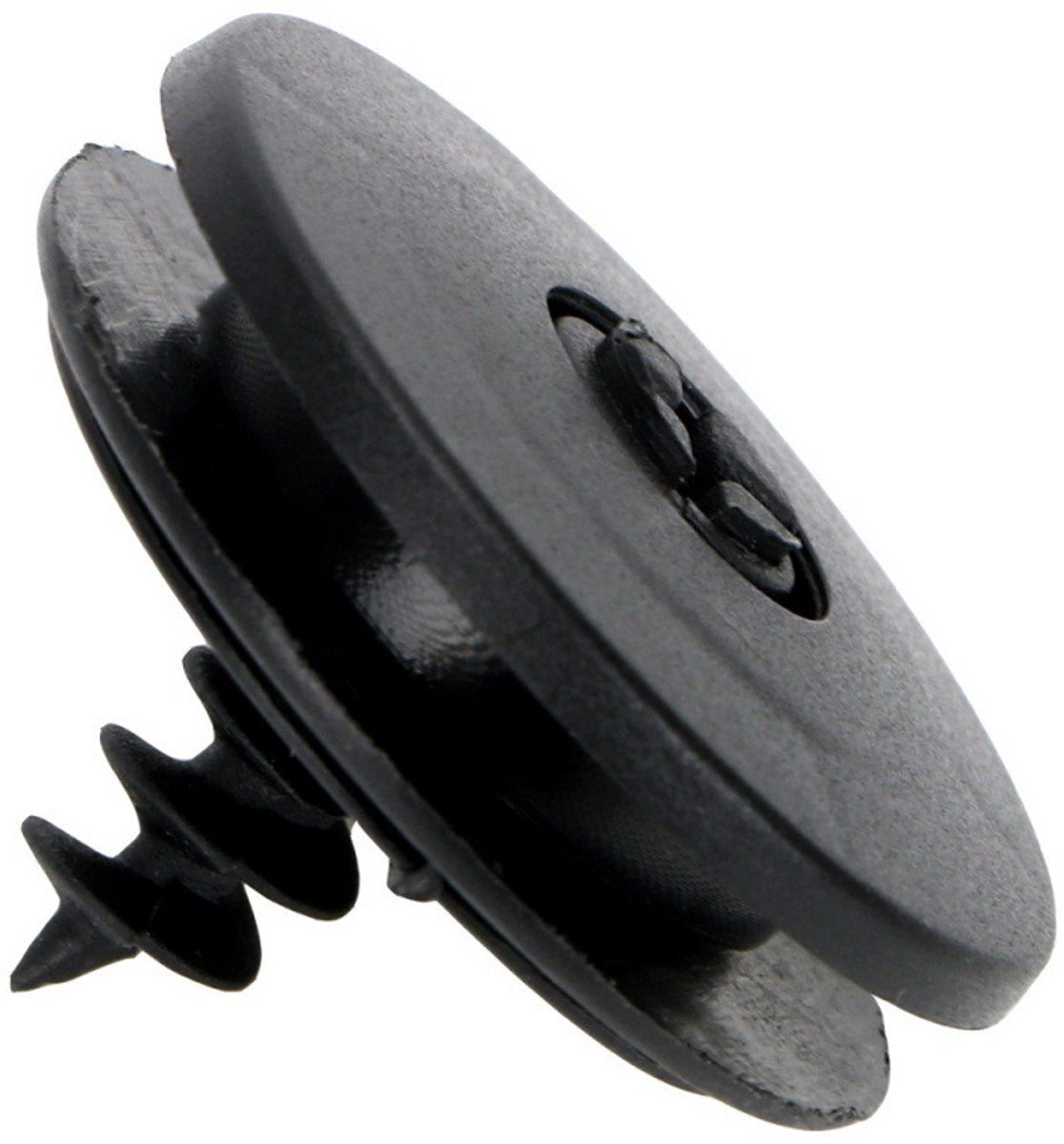 Car floor mat fastening clips 10 pack black — view 6