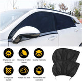 Car window sunshades 4 pieces black — view 5