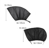 Car window sunshades 4 pieces black — view 7