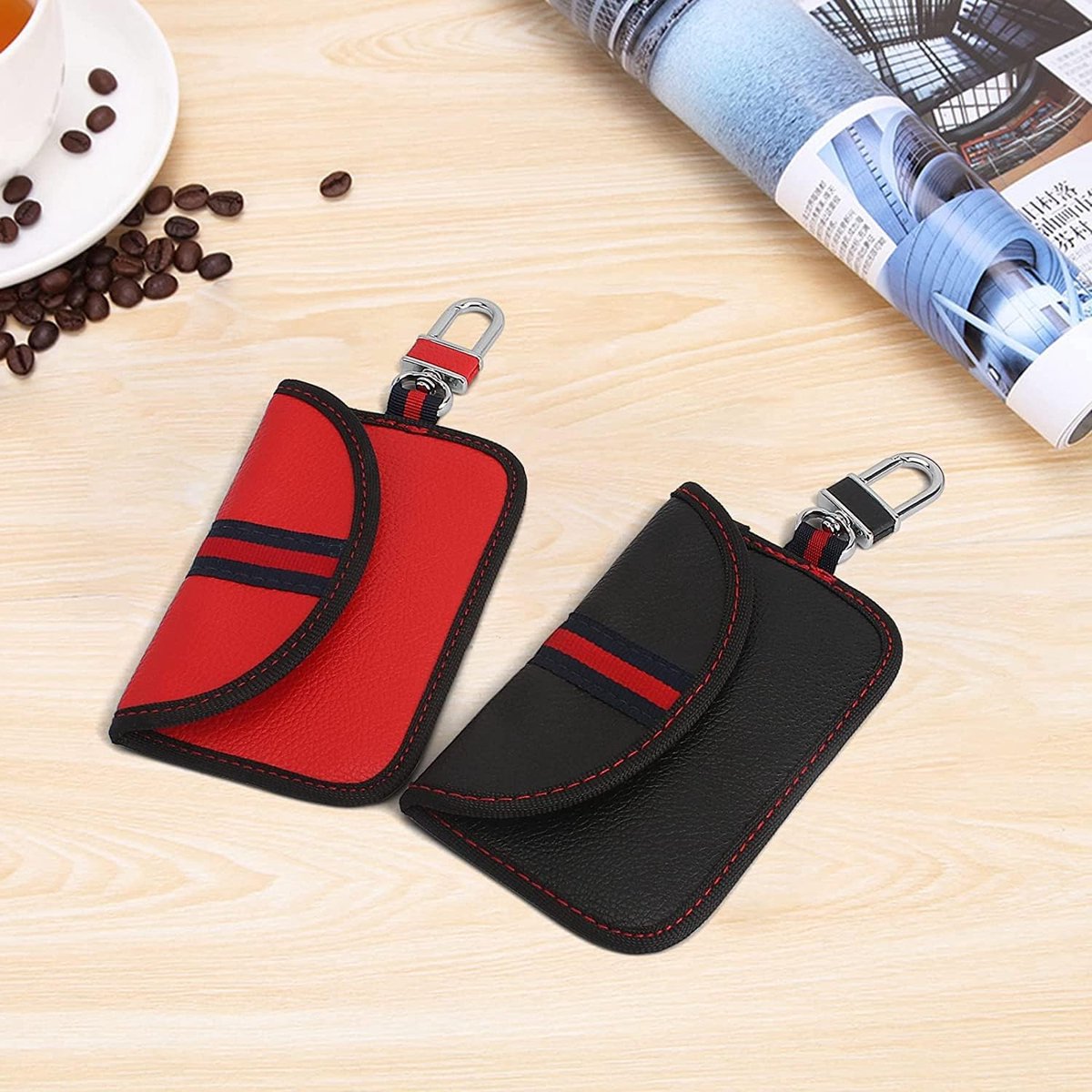 RFID anti-theft car key cover 2 pieces — view 6
