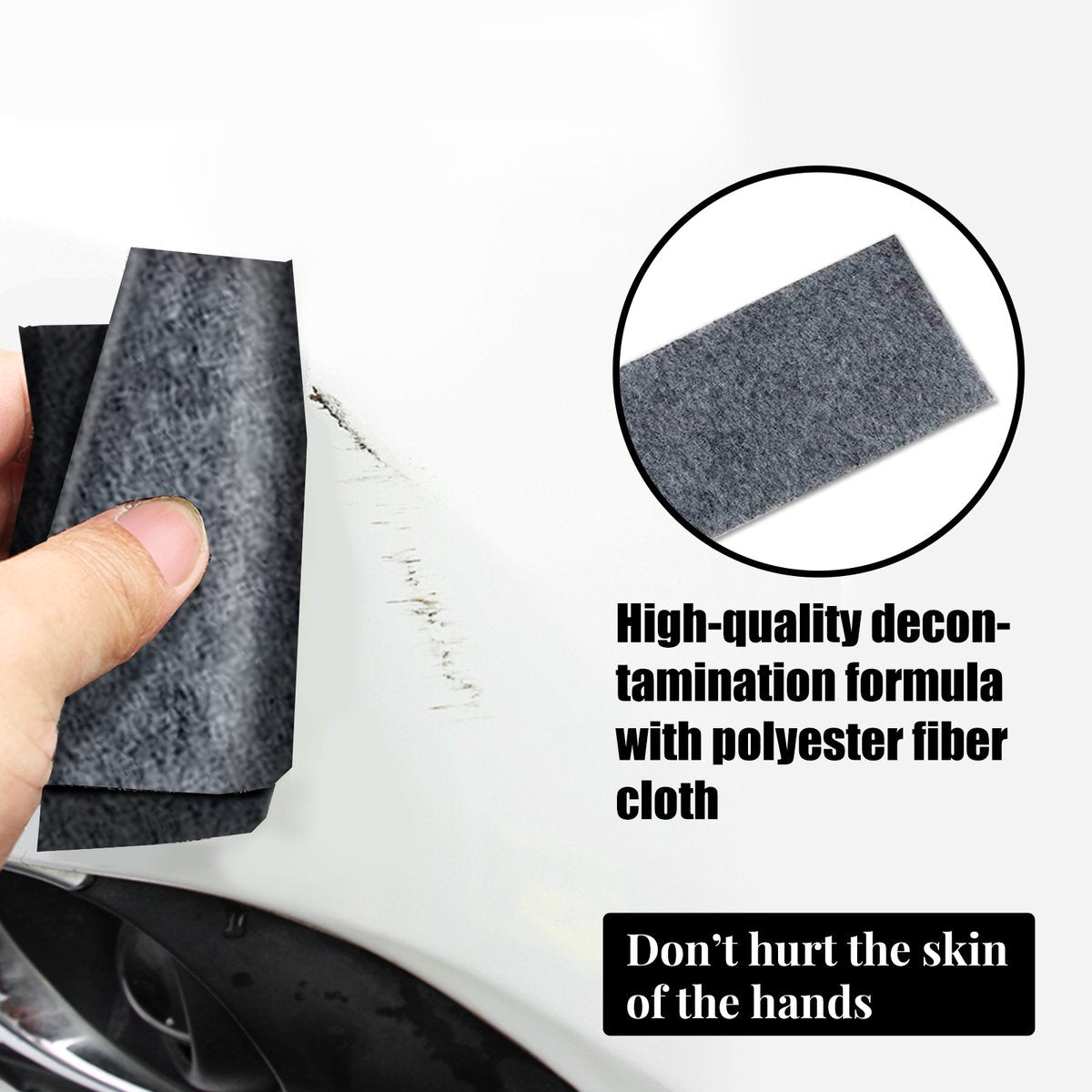 Car paint scratch repair nano cloth 6 pieces — view 3