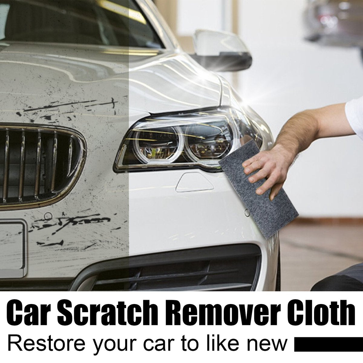 Car paint scratch repair nano cloth 6 pieces — view 7
