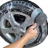 Tyre and rim cleaning brush black — view 5