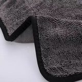 Microfiber car drying towels grey 2 pieces — view 7
