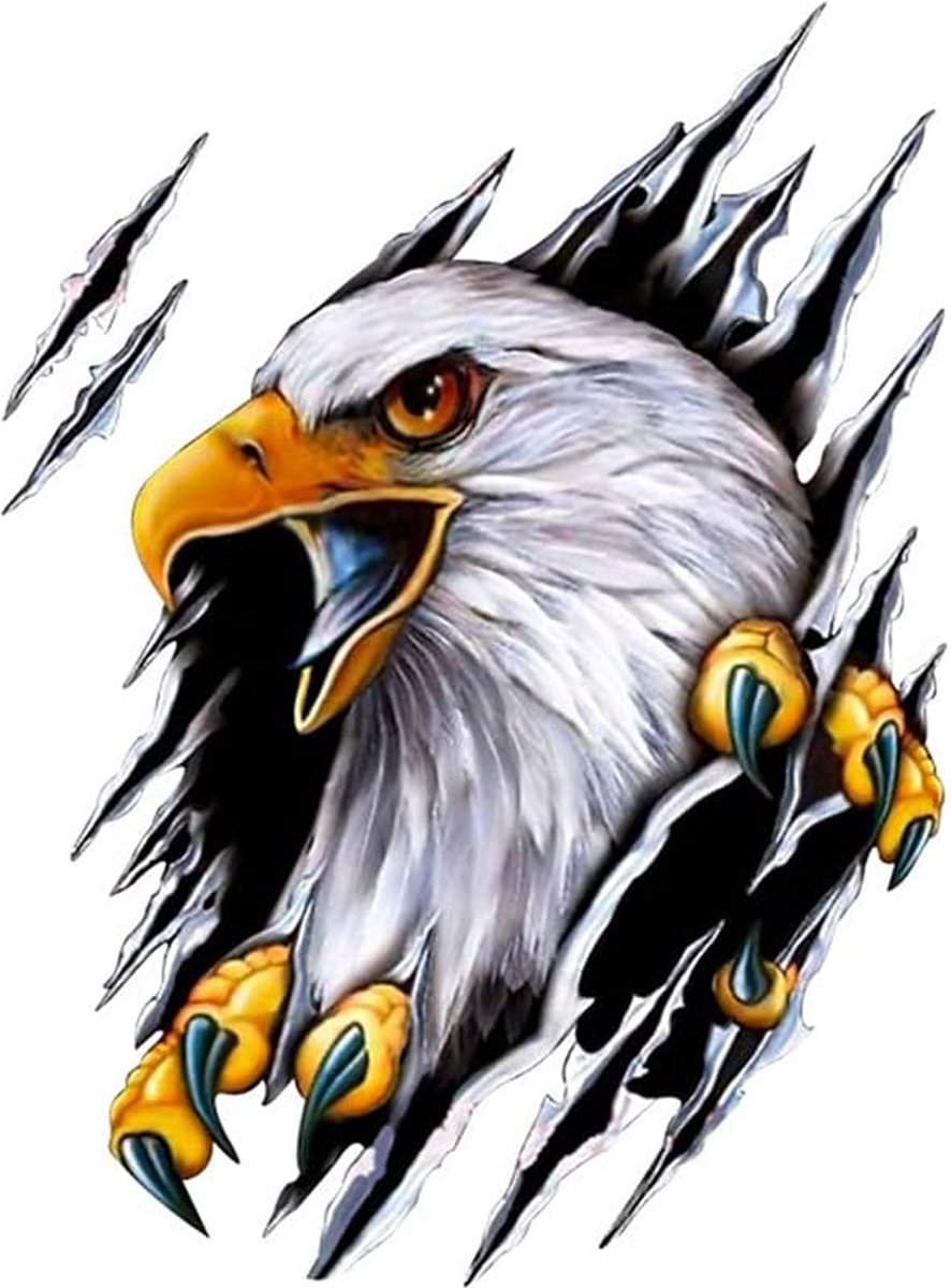 Car eagle sports stickers 2 pieces — view 2