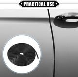 Car bumper door edge strip protector black 5m — view 5