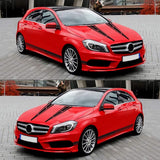 Car stripe side stickers black 6 pieces — view 5